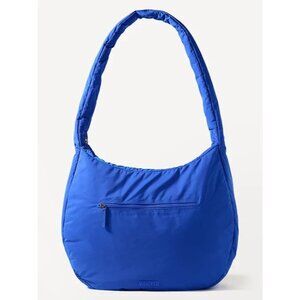 Athleta All About Oversized Crossbody Hobo Bag Varsity Blue